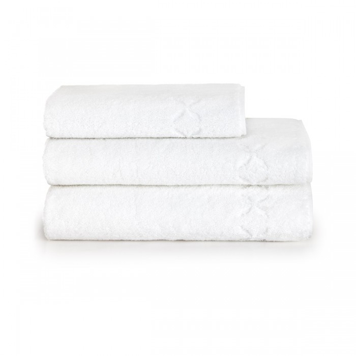 Asciugamano da bagno Nature Blanc