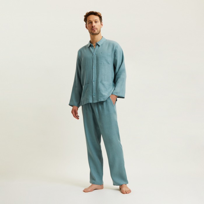 Pyjama Andros Bleu lave