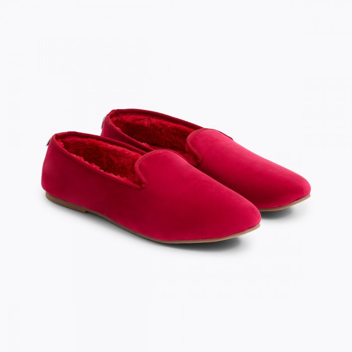 Slippers MOCASSIN Rouge