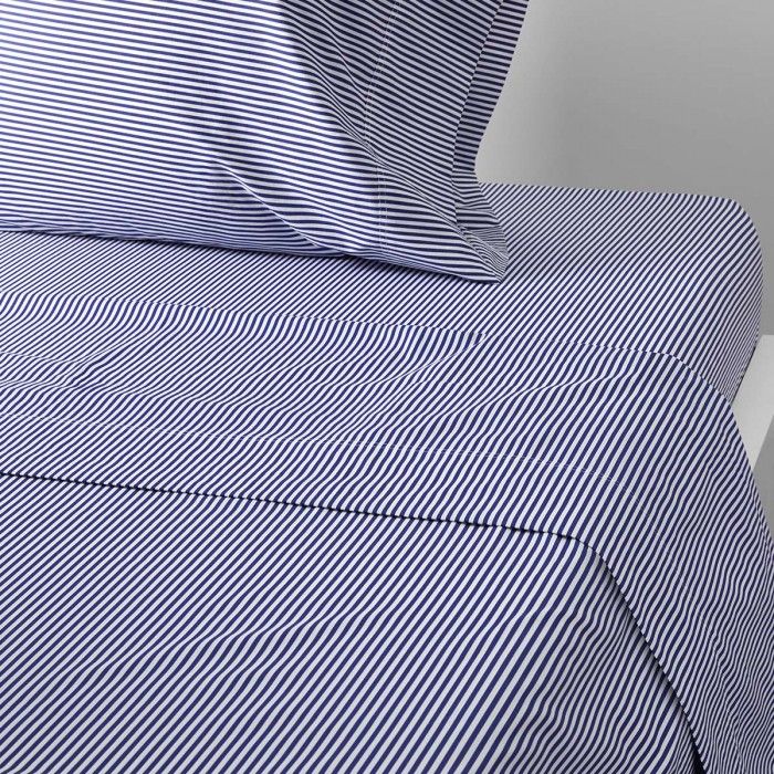 Plat laken Ralph Lauren Shirting Stripe
