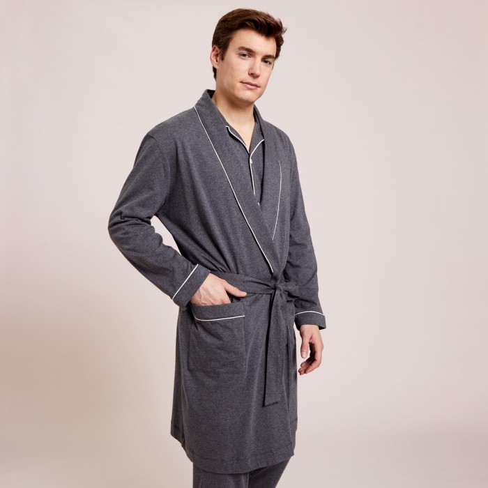 Dressing Gown Romain Anthracite
