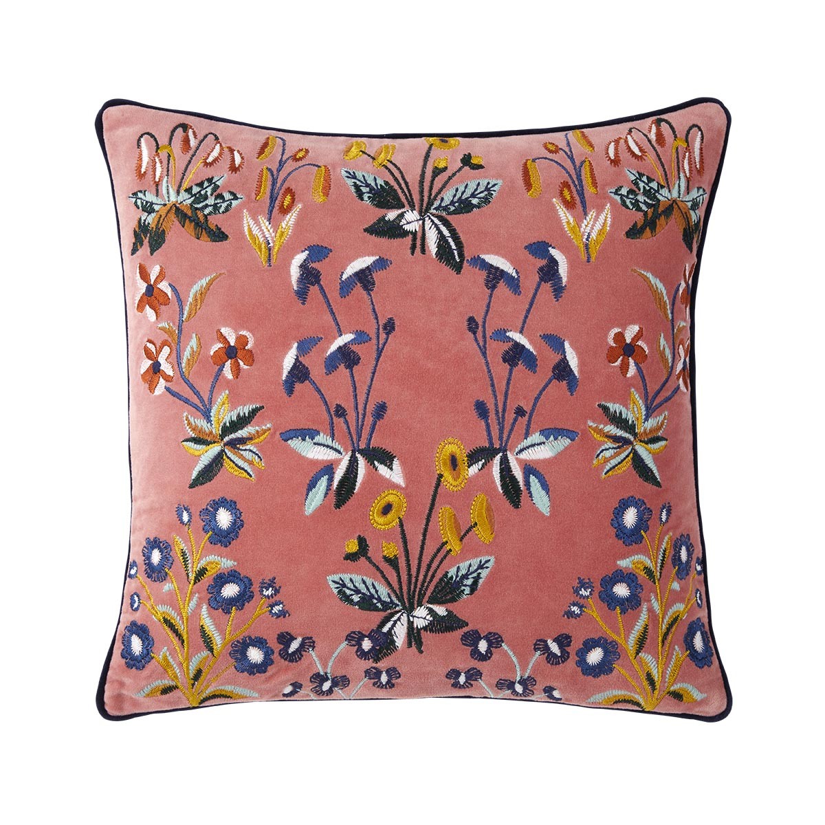 Renaissance Floral Decorative Pillow