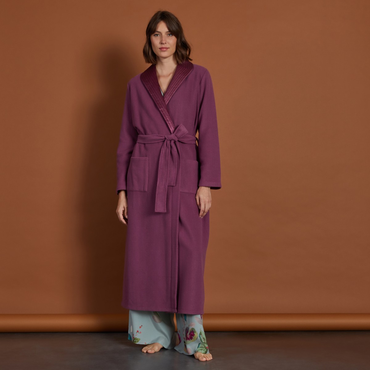 Laurence Tavernier Eclat Long Bath Robes, Monogrammed Linen Shop