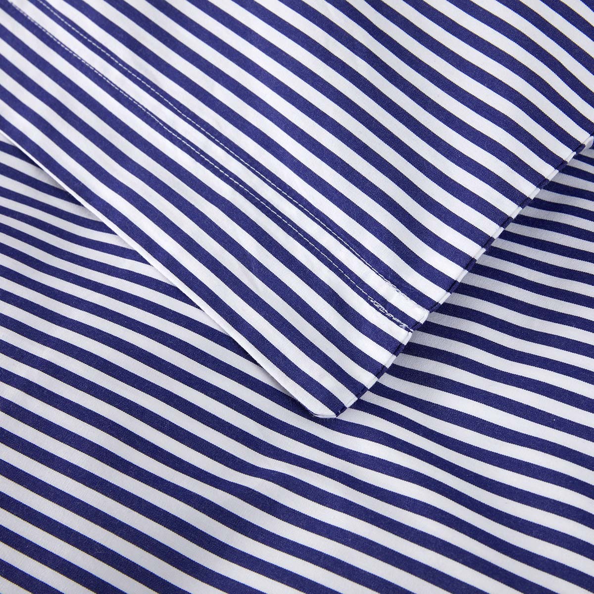 Parure de lit Shirting Stripe Navy White