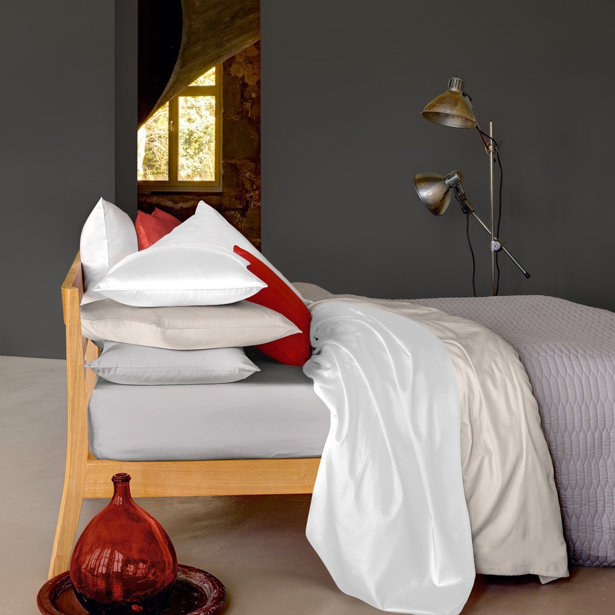 Parure de lit Olivier Desforges ASTRES en 80 fils - Bed Linen Collections  haut de gamme