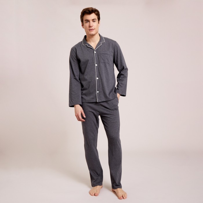 Pyjama  Romain Anthracite