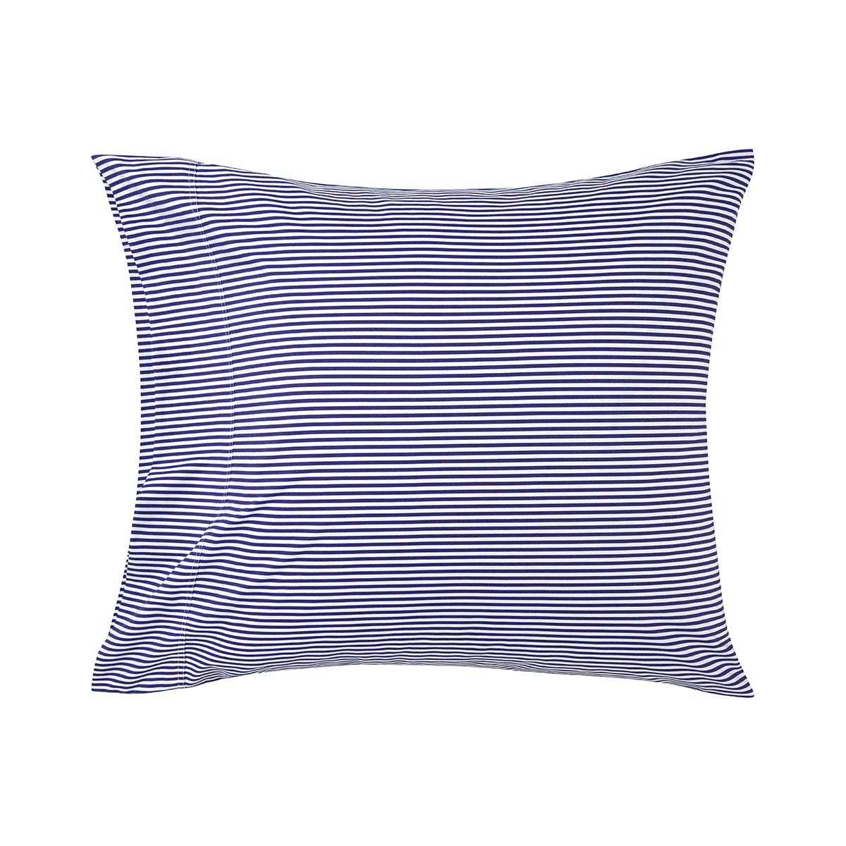 Bed Linen Shirting Stripe Navy White