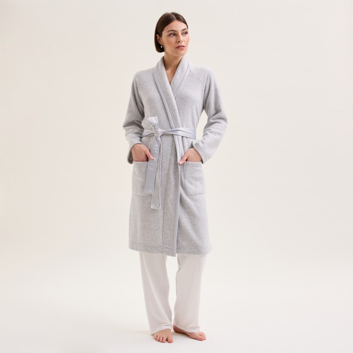 Robe Ode Gris chiné clair