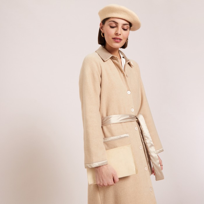Robe Ode Beige chiné
