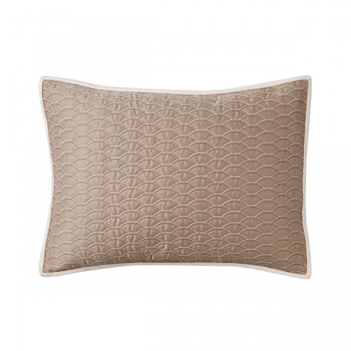 Quilted Pillowcase Yves Delorme Couture Jeanne 