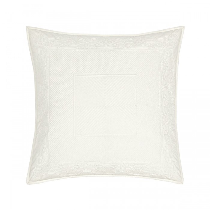 Quilted Pillowcase Shirey Cream