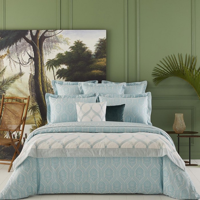 Bed Linen Yves Delorme Nil Bleu