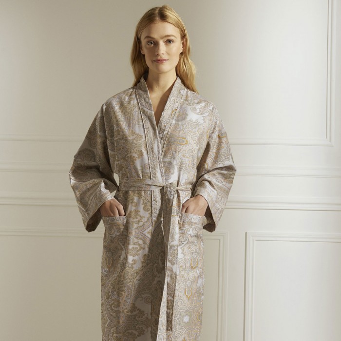 Kimono Yves Delorme Cachemire