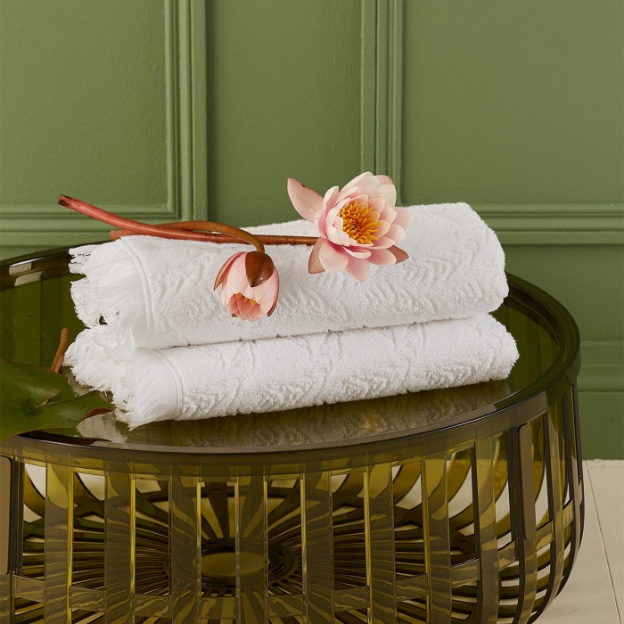 Towels Yves Delorme Flores