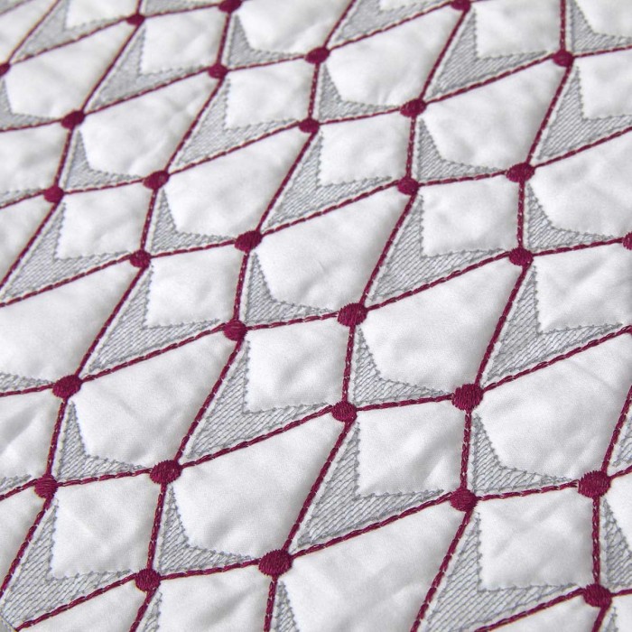 Quilted Pillowcase Yves Delorme Couture Hubert