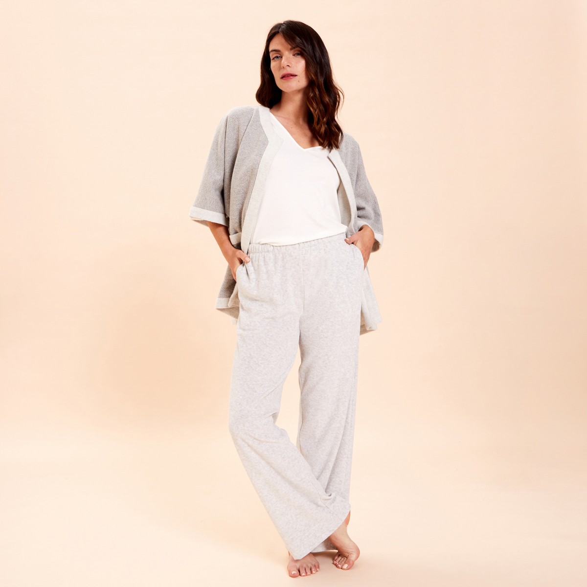 Trousers Fable Gris chine