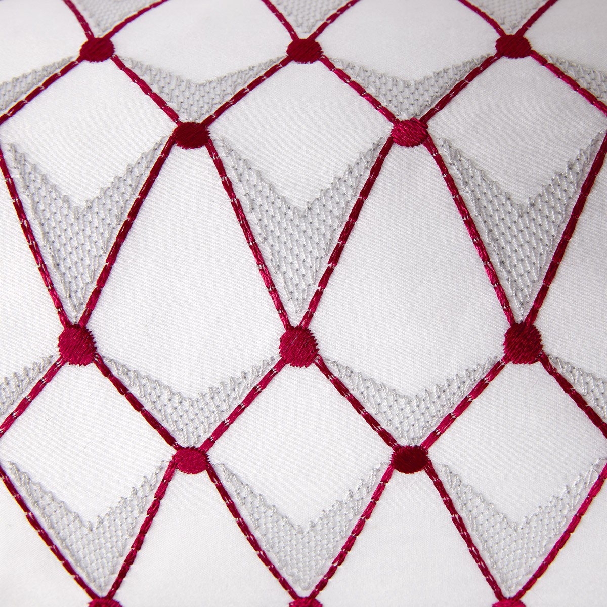 Parure de lit Yves Delorme Couture Equateur en Satin de coton 200 fils/cm²