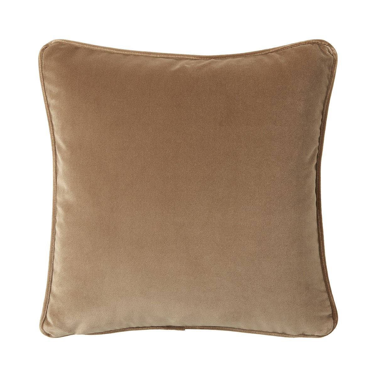 Dark Brown Textured Velvet Pillows Cover, Luxury Brown Velvet