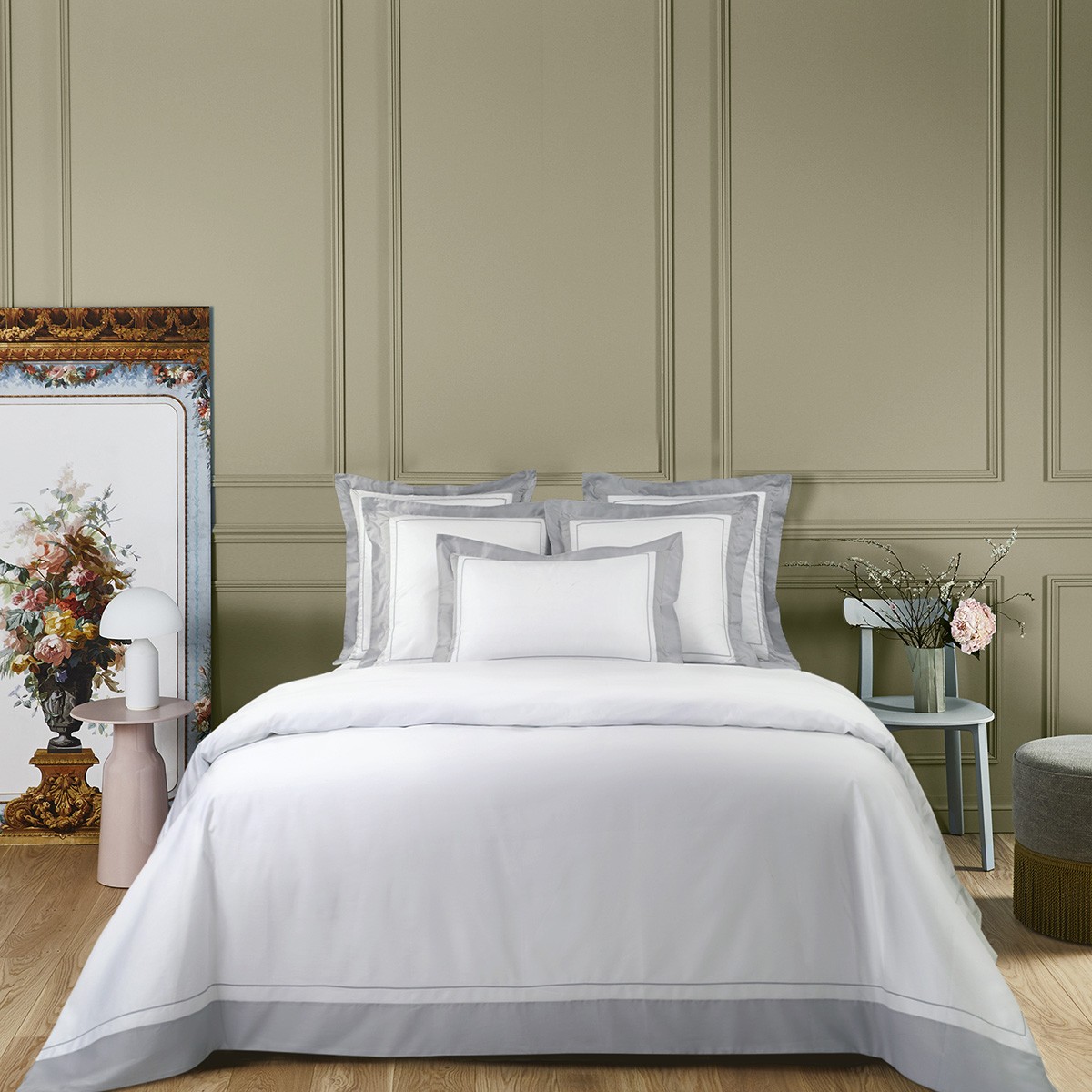 Lutece Bed Collection: Parisian Nights Cotton Sateen Bedding