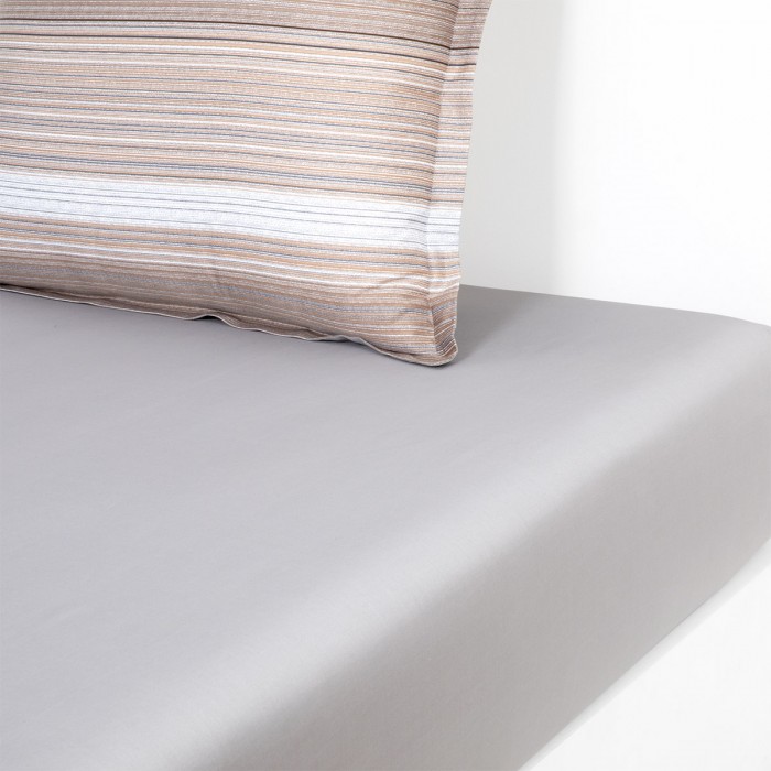 Fitted Sheet Metastripe Multicolor