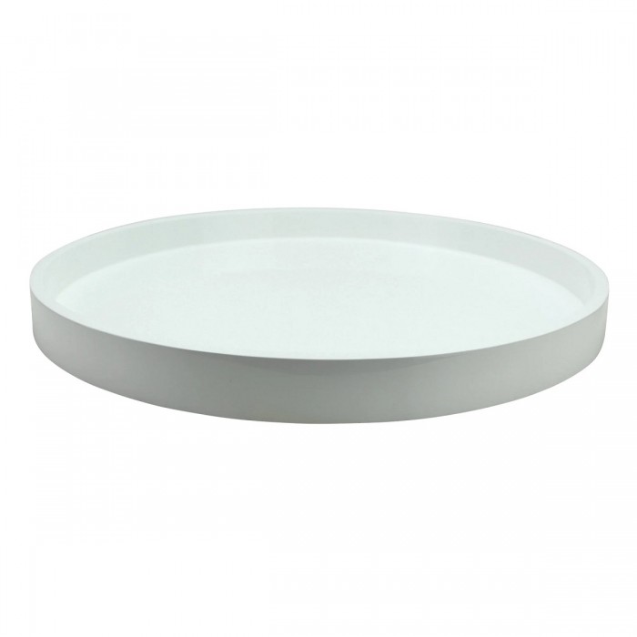 Tray Addison Ross White Lacquer