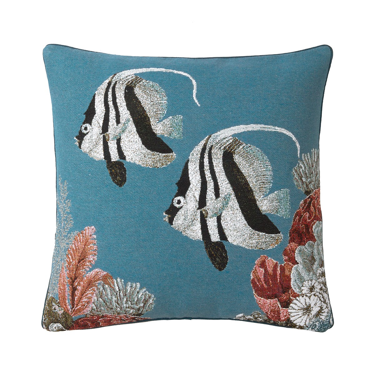 Mahe Decorative Pillow by Iosis Decorative Pillow 18x18 - Ocean