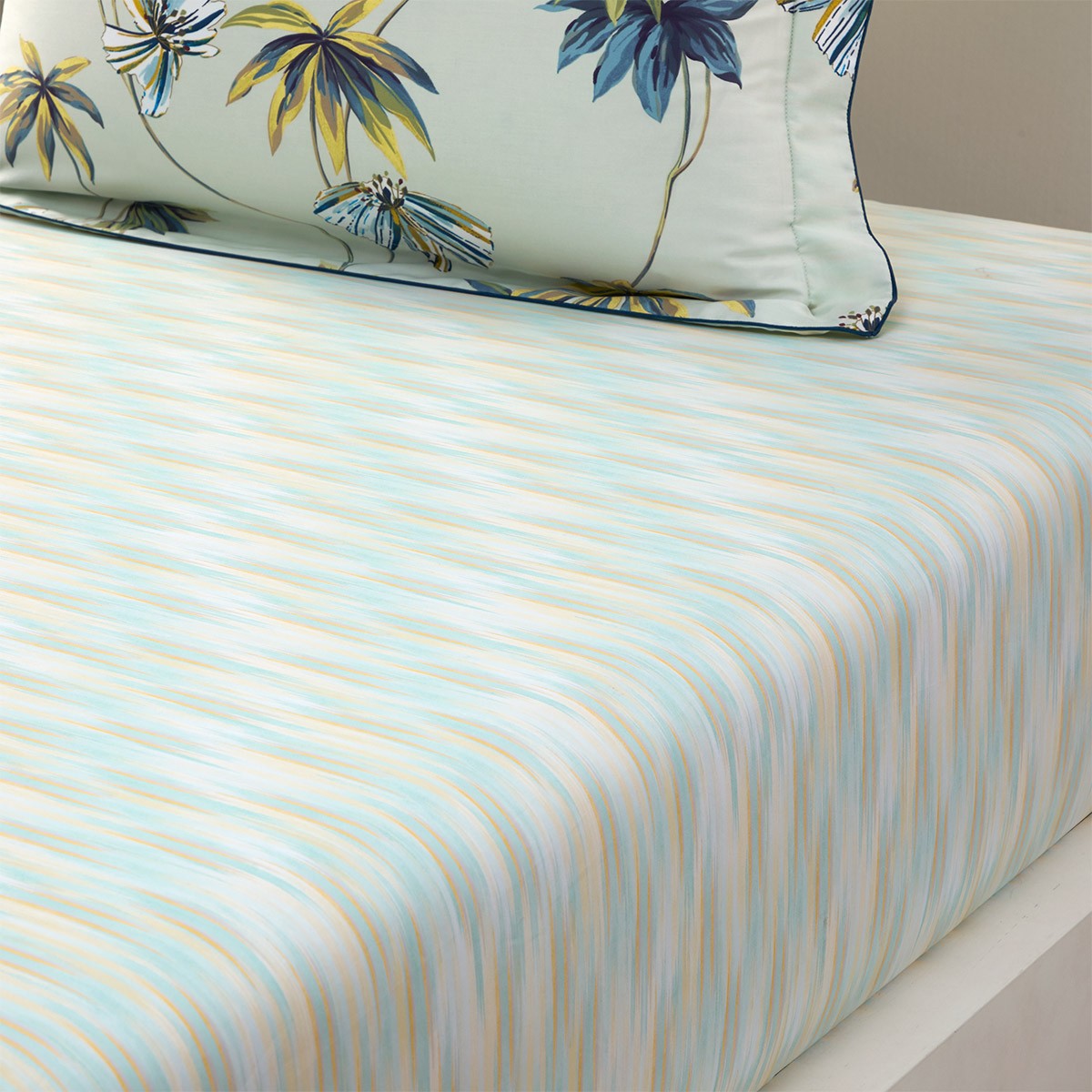 Yves Delorme Tropical - Luxury 300 thread count Flat Sheet - Yves 