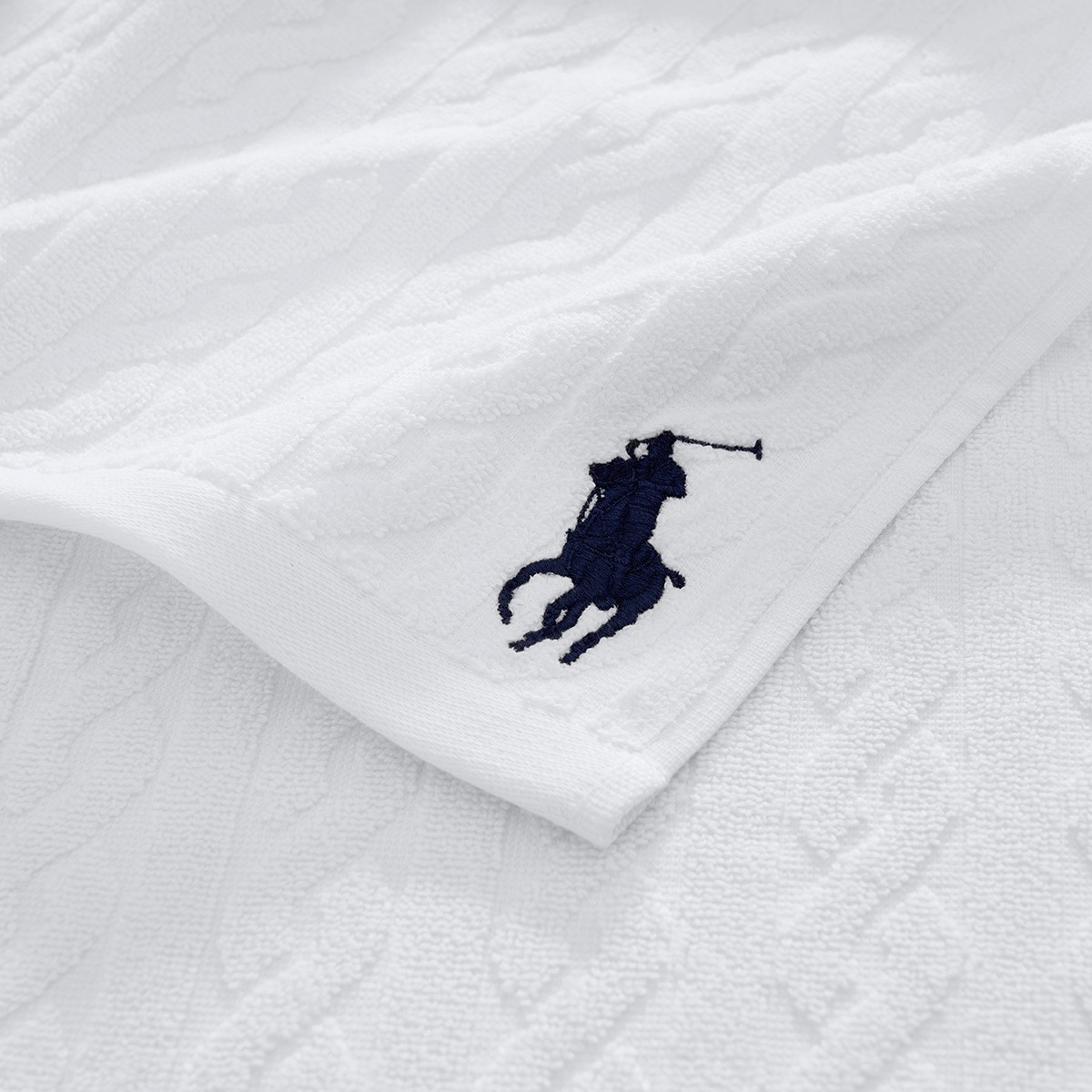 Ralph Lauren Cable - Luxury Towels - Yves Delorme