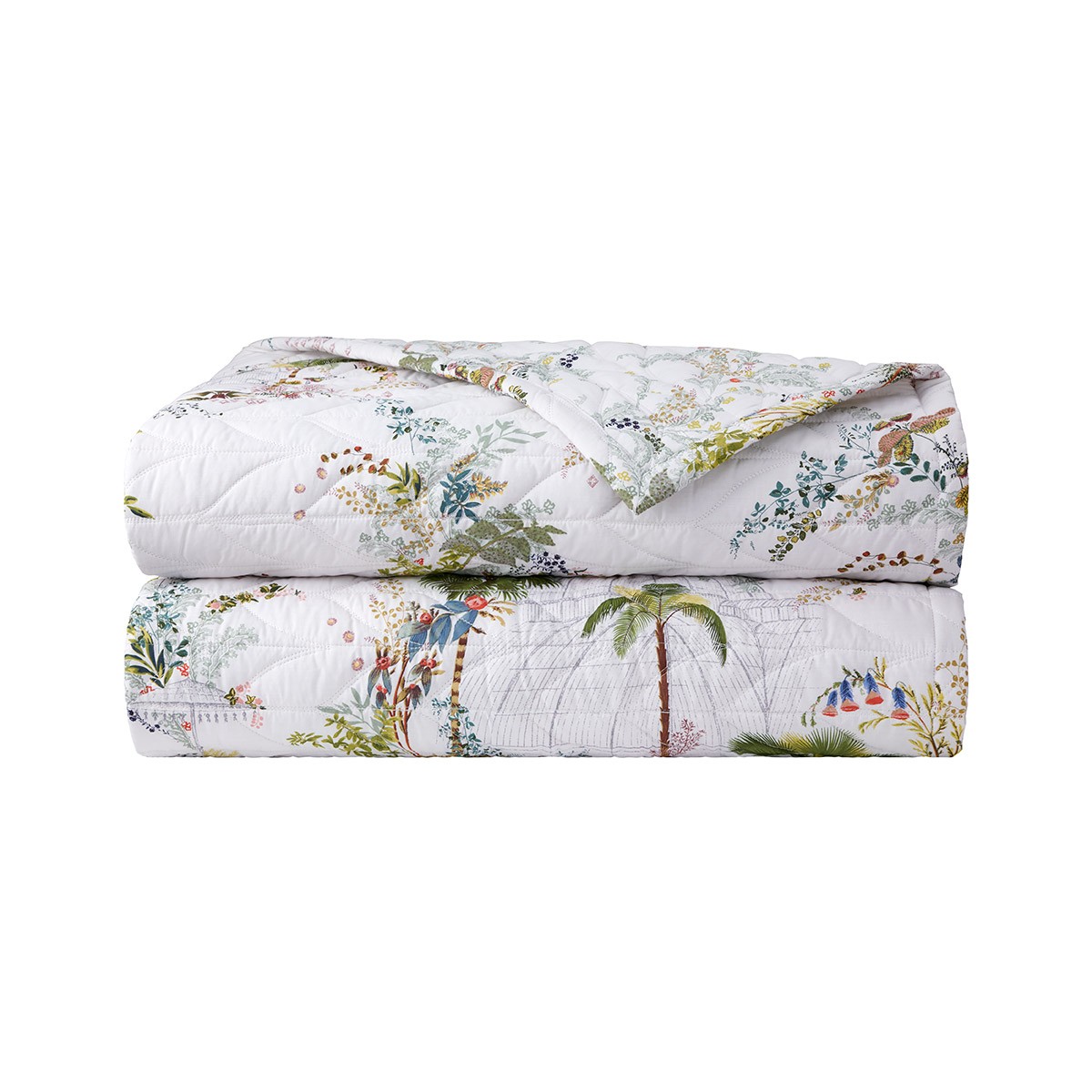 Bed Cover Jardins Multicoloured