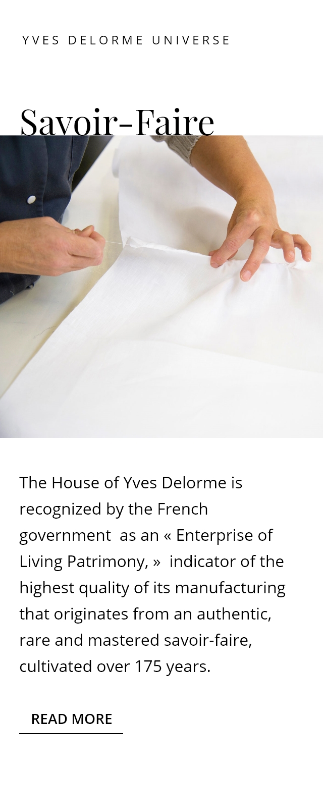 The World of Yves Delorme